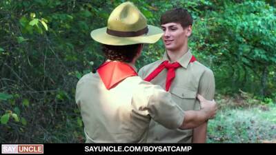 Scout Leader Submits The New Boy Cyrus Stark - pornoxo.com