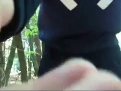 Huge Cock Public Cum in Forest - nvdvid.com