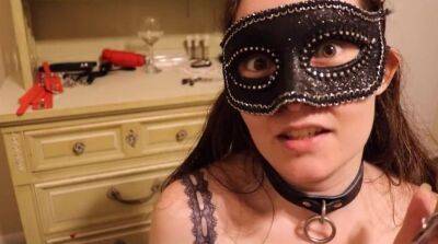 Masked Teen Chooses Sex Toys - sunporno.com