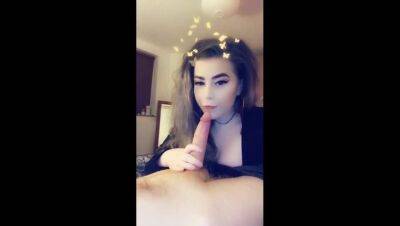 Amelia Skye deepthroats and titfucks for boyfriends birthday - xxxfiles.com - Britain