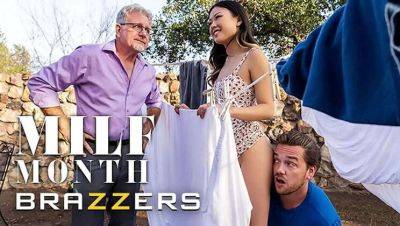 Lulu Chu - Kyle Mason - Lulu Chu, Craving Intense Pleasure, Gets Fulfilled by Kyle Mason's Massive Cock - Brazzers - porntry.com