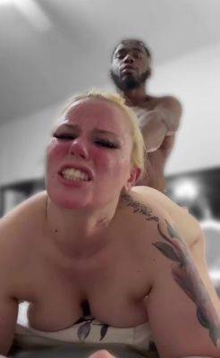 White booby slut adores being fucked from behind by a BBC - anysex.com